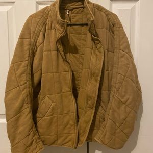 Free People Quilted Dolman Jacket